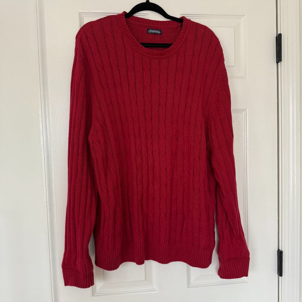 vintage knit sweater (plus size)